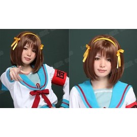 sweet-tokyo-shop ★明日楽★耐熱ウイッグ 涼宮ハルヒの憂鬱★涼宮 ハルヒ すずみや ハルヒ コスプレウイッグ