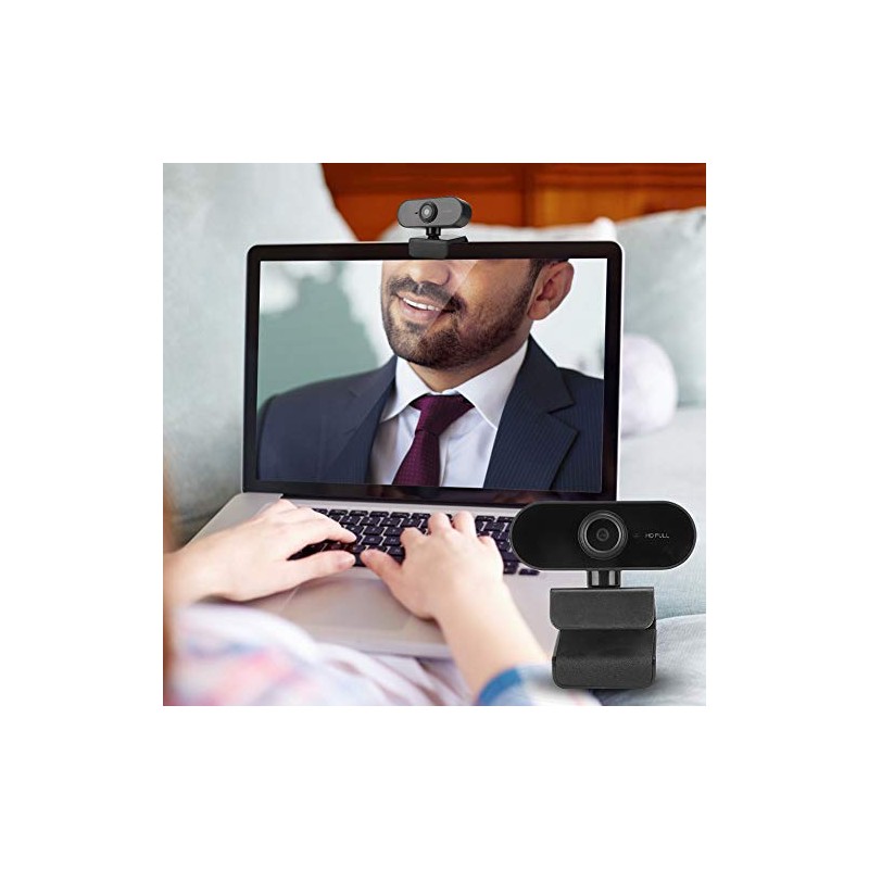 Webcam Web USB, Cámara de Computadora Full HD 2MP/30fps 1080P,