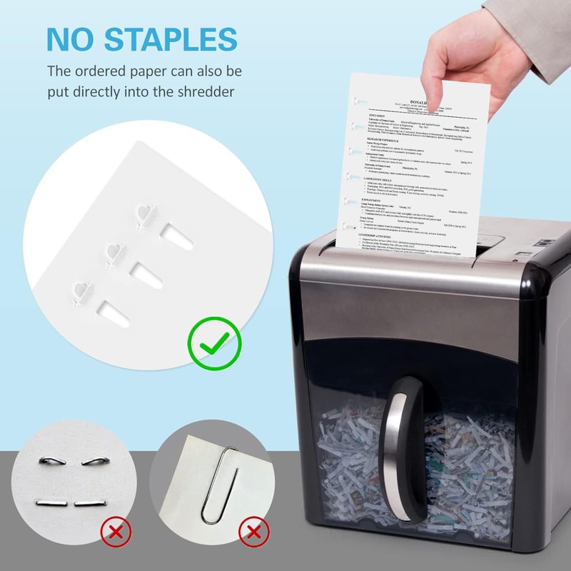 Stapleless Stapler, Staplers for Desk,Mini Stapler,Office Supplies,Paper Clinch Compact Staple