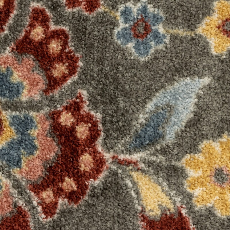 Maples Rugs Gardena Floral Runner Rug – Made in USA