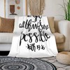 HGOD DESIGNS Bible Verse Throw Blanket With God All Things