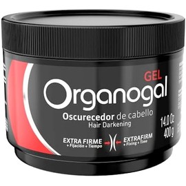 Organogal. Gel Extra Firme color 400 g  Shampoo Organogal negro intenso 400 ml