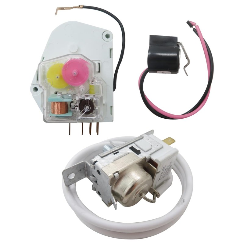 Zafina-UP New 2198202 Cold Control Thermostat W10822278 Defrost Timer W10225581