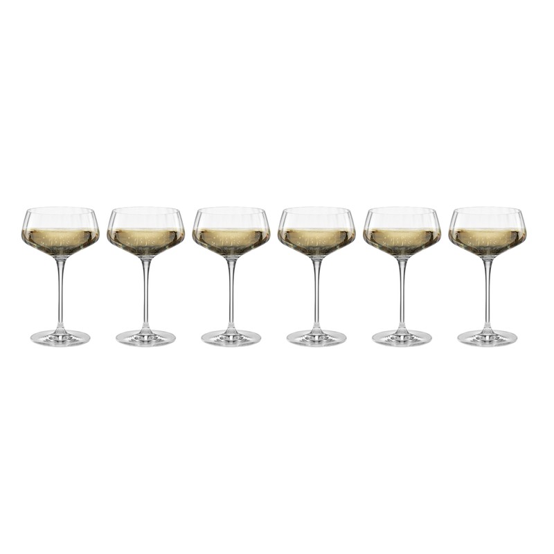 Lenox 897401 Tuscany Classics Angled Optic Coupes, Set of 6
