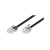Goobay 68530 Telephone Cable RJ11 Male to RJ45 Male Flat