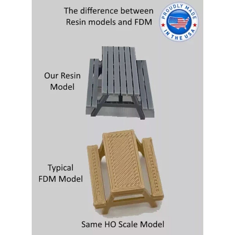 N Scale Gazebos Set of 2 6009