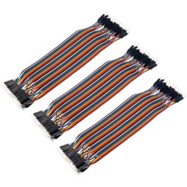 Aihasd 120P 20 cm Male Jumper Cable for Breadboard Circuit Test Cable