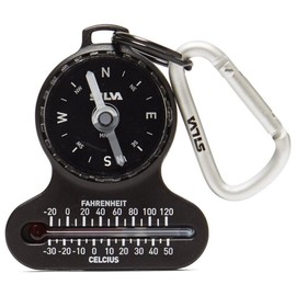 Silva Pocket Compass Thermometer Gadget, Adults Unisex, Clear, TU