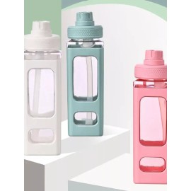 Maíz Botella Cilindro Agua Portatil Popote Deportiva Gym Sport