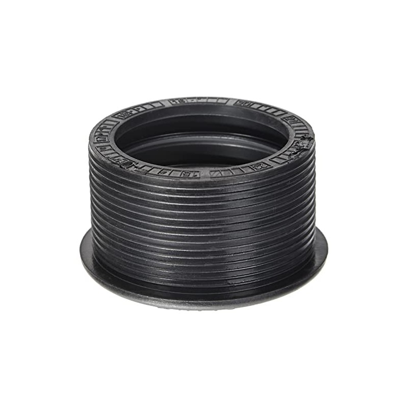 Haas Rubber Nipple for Heavy-Duty Polyethylene Pipe DN 50/DN 63