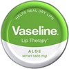 Vaseline Therapy Lip Balm, Aloe Vera 0.6 oz (Pack of