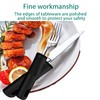 Healthman Adaptive Tableware 4-Pieces Dinnerware with Non-Slip Handle, Suitable for