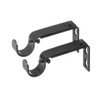 Ivilon Adjustable Brackets for Curtain Rods - for 7/8 or