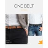 CHAOREN Mens Belts Leather Reversible - One Belt, Two Styles