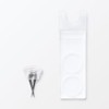 MUJI NEK46A3A Acrylic Wall Display L-Shaped, Approx. Width 3.9 x