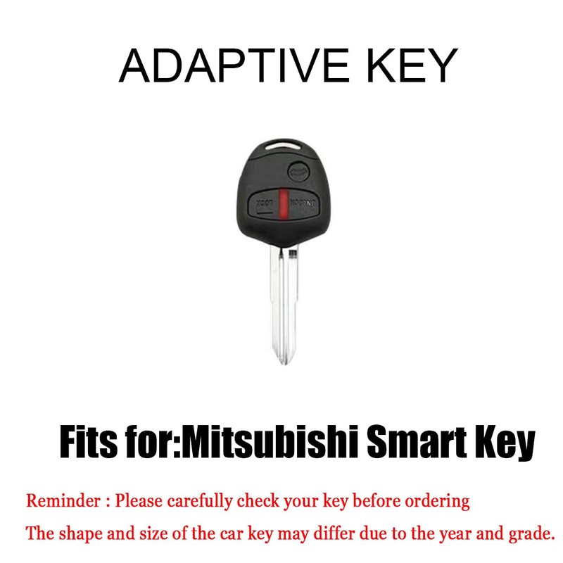 HIBEYO TPU Key Fob Cover for Mitsubishi Lancer EX Evolution