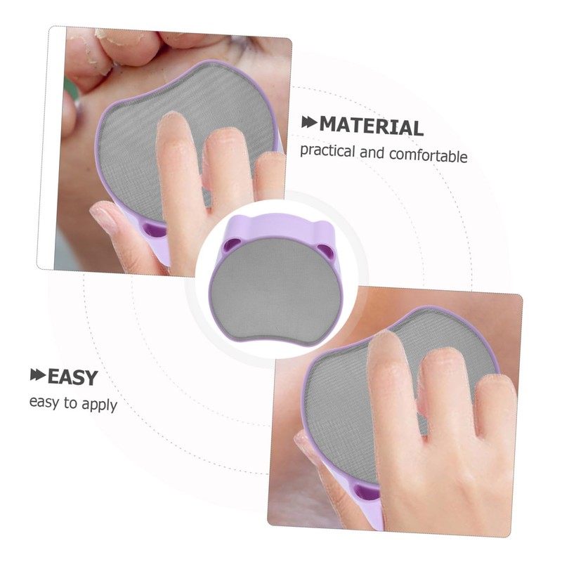 WOONEKY Heel File Hair Remover and Foot Exfoliator for Women