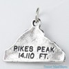 Treasure Island Charms Pikes Peak Colorado Springs 925 Solid Sterling