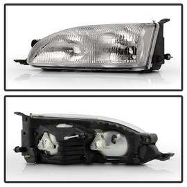 KEEKPO - For 1995-1996 Toyota Camry Factory Style Headlights Headlamps Assembly Pair Set Replacement Left+Right