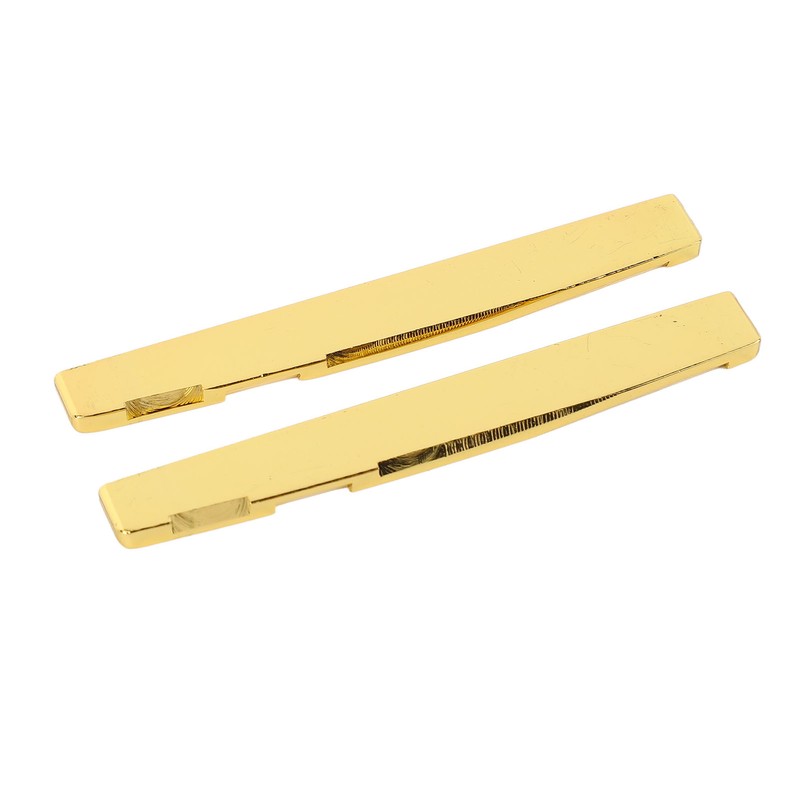 Acoustic Guitar Saddle Bridge Replacement Brass Metal Musical Instrument Accessories