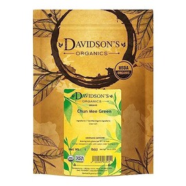 Davidson's Organics, Chun Mee Green, Loose Leaf Tea, 16-Ounce Bag