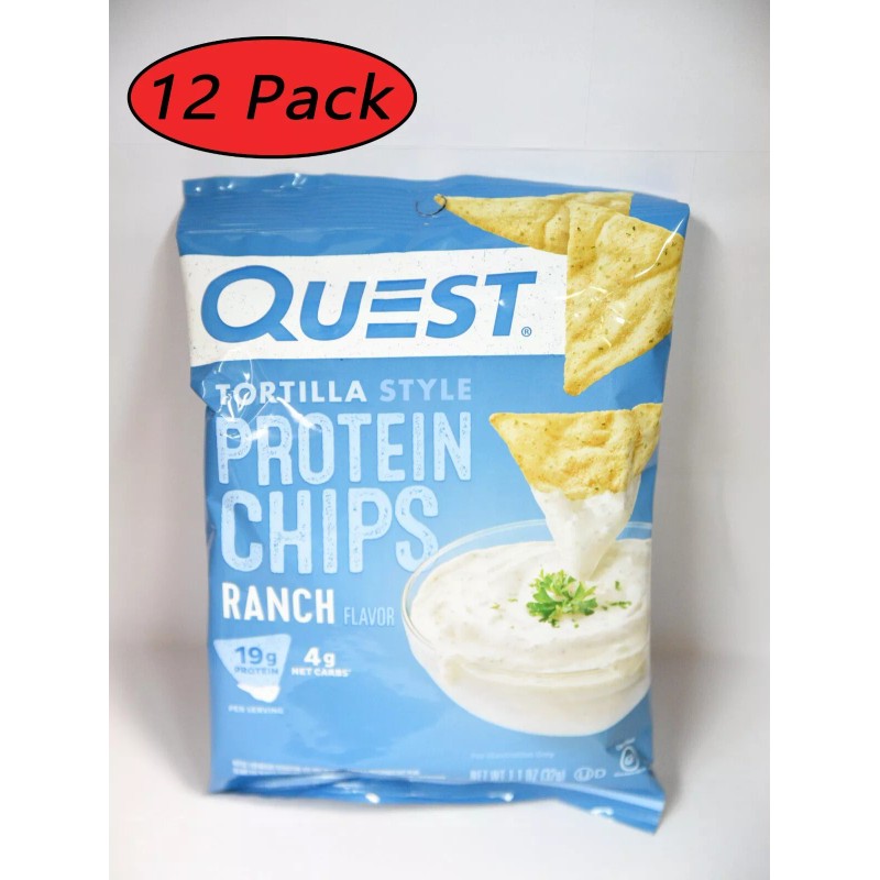 Quest Protein Chips 22g PROTEIN 2g Net Carb - 12