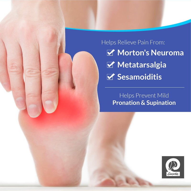 Cushioned Dress Sport Orthotic Semi-Rigid Arch Support Shoe Insert