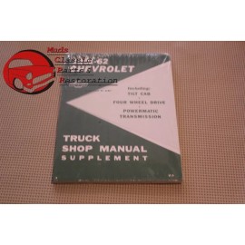 Muds CPR 1960 1961 1962 Chevy Pickup 60-62 Truck Shop Manual Supplement