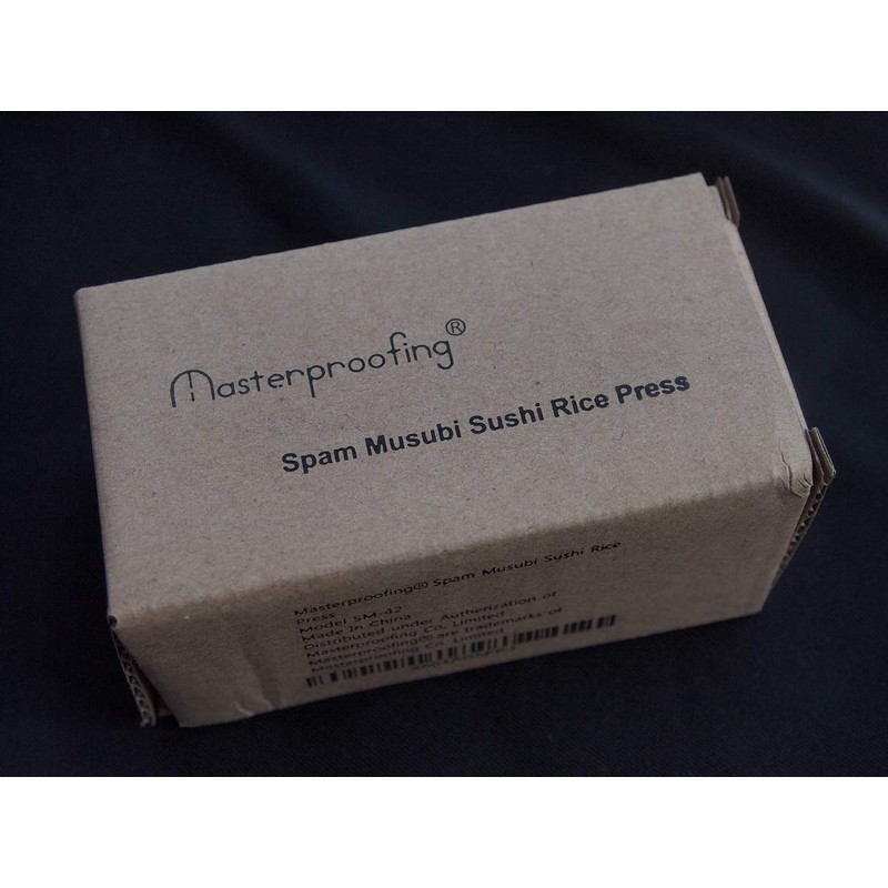 Masterproofing Spam Musubi Sushi Rice Press