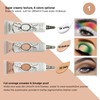 LOKFAR 2 Pack Matte Eyeshadow Primer for Oily Lids Medium