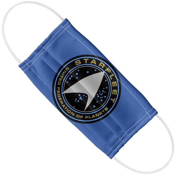 Star Trek Beyond Starfleet Patch 1-Ply Reusable Face Mask Covering