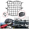 15"x15" Universal Truck Bed Net Black Latex Bungee Cargo Net