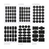 Van Henry Blackboard Labels Pack of 211 - Decorative Black