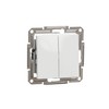 Schneider Electric Asfora EPH1170121D Double Button Flush-Mounted 10 A -