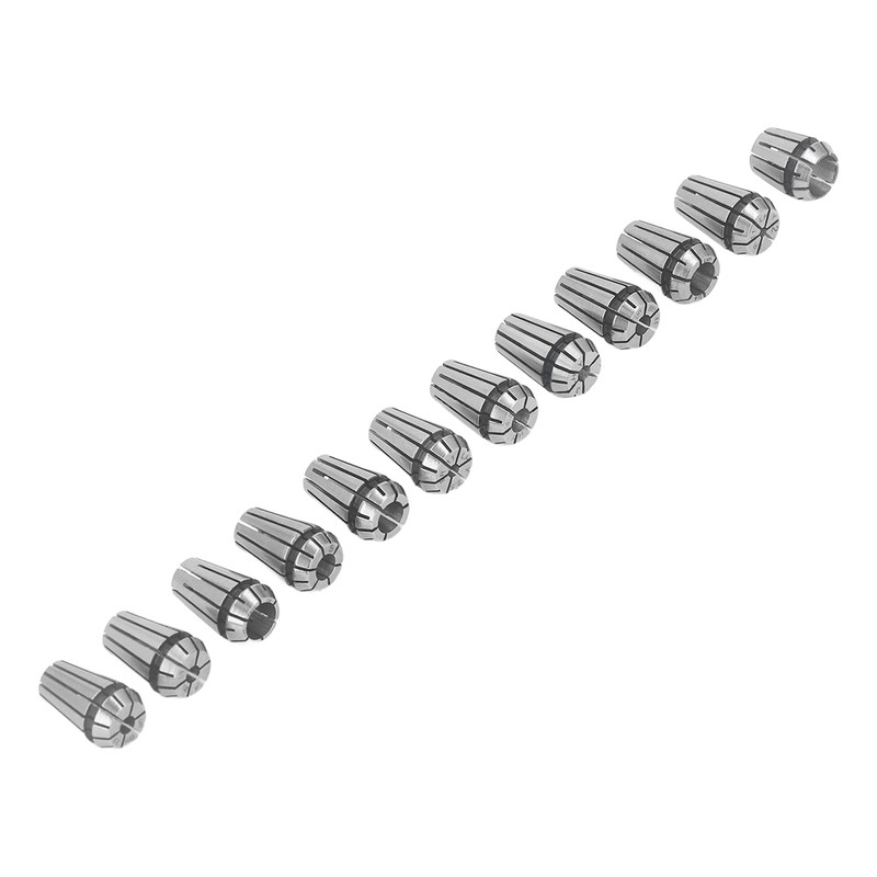 12PCS ER11 Collet High Accuracy Spindle Spring Chuck Set for