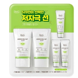 Dr.G Green Mild Up Sun Plus 2 x 50ml, 3 x 10ml, 1 x 130ml / 닥터지 그린 마일드 업 선 플러스 50ml 2개 10ml 3개, 1개, 130ml