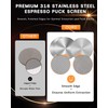 3 Pack 53.3mm Espresso Puck Screen Set for Breville 54mm