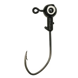 Eagle Claw Ball Head W/Pro-V Hook 1/16 Oz, Black, One Size (PFPV116-4)
