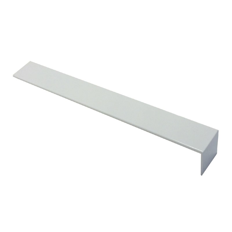 UPVC Plastic Fascia Board Straight Butt Joint White 300mm Square