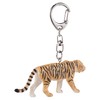 Mojo 387487 Tiger Animal Figure Keychain, Braun