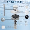 Showingo Diving Board Bolts 67-209-911-SS Pool Diving Board Mounting Kit