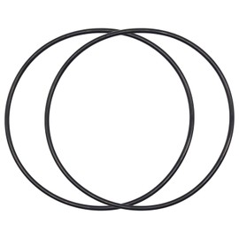 Tuckaner (2PCS) CX900F 0-240 Tank Lid O-Ring Replacement Hayward Star-Clear Plus U9-228A C751 C900 C1200 C17502 Pool Cartridge Filter, black