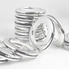 32 Pack Curtain Grommet Plastic Eyelet Rings Inner Diameter 1-9/16"(40mm)