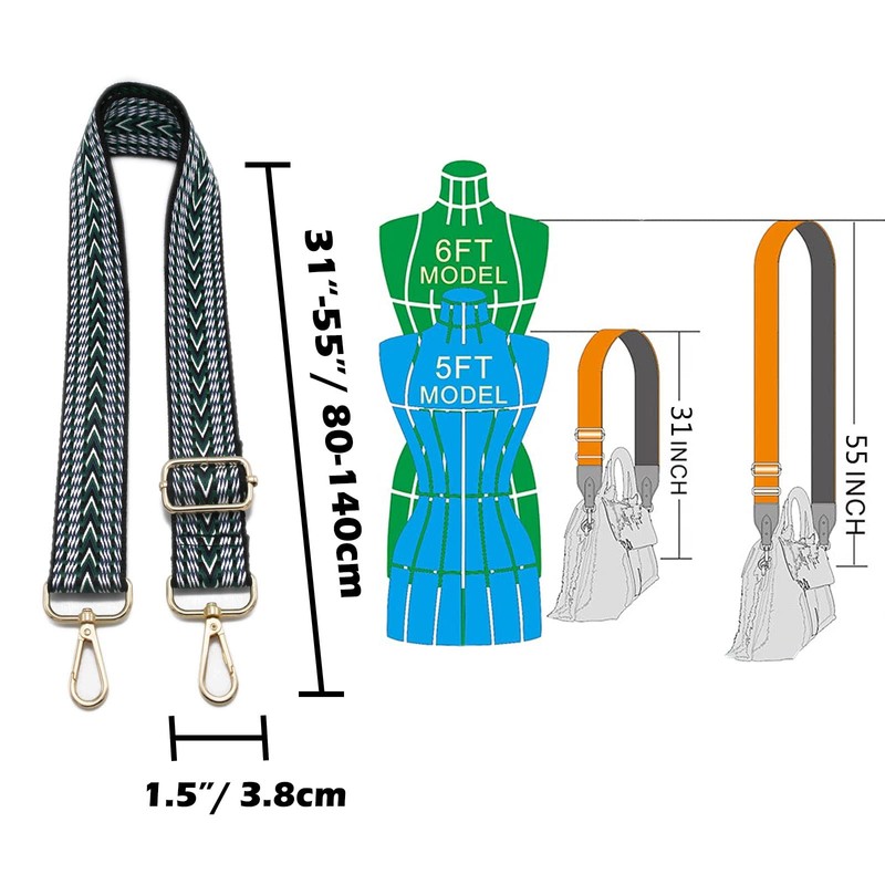 Bag Straps for Changing Shoulder Strap for Bags Women's Wide