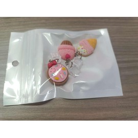 3PCS Dust Plug Charm Type C,Kindle Dust Plug Charm,Kindle Charms,Fruit Charms for E-Reader,Strawberry kindles colorsoft Accessories for Readers Book Lover Women Teachers Students,Colleagues Gifts