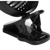 Unbranded 3 Speeds USB Rechargeable Mini Cooling Fan Clip On