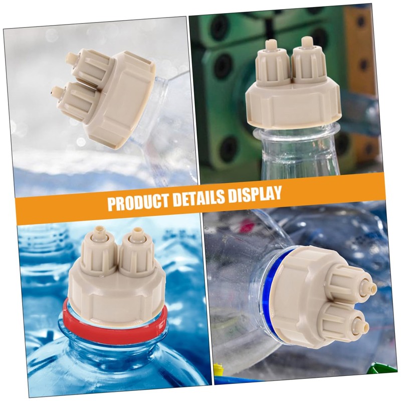 BESPORTBLE 4pcs DIY Co2 Generator Bottle Caps for Aquarium Replaceable