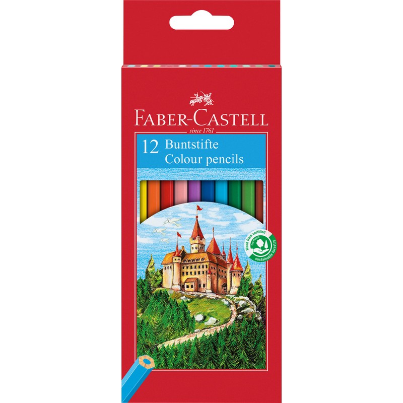 Faber-Castell 205218 Colouring Pencils Set 22 Pieces with Basic and