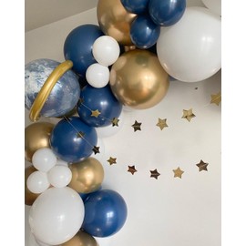 Navy Blue Balloons 12 Inch 50 Pcs Baby Shower Party Balloons Happy Birthday Decoration Balloons Gender Reveal Wedding Party Decoration