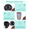Reusable Coffee Filter Compatible with Keurigg 𝑲𝒆𝒖𝒓𝒊𝒈 My K Cup